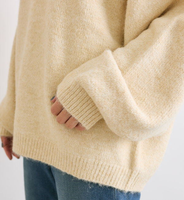  「アルパカタッチゆるニット」|ニット・セーター|