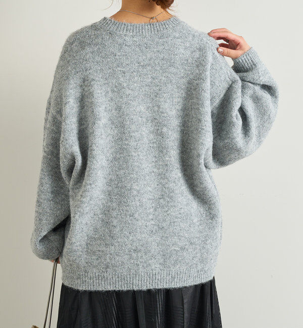  「アルパカタッチゆるニット」|ニット・セーター|