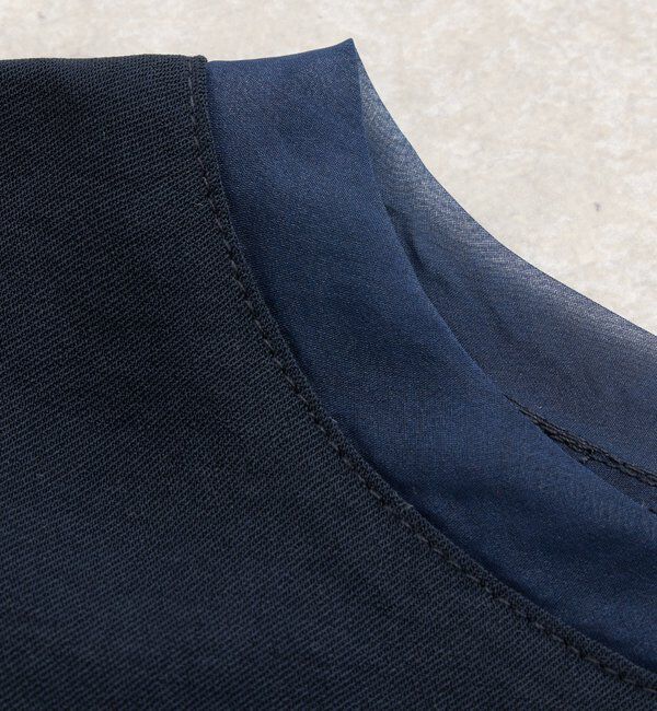  「《接触冷感・速乾・セットアップ可》ハイストレッチカルゼワッシャーコクーンブラウス」|シャツ・ブラウス|