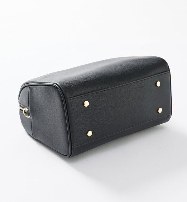  「【大人カジュアルに◎】レザーボストンバッグ」|トートバッグ|