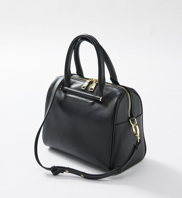  「【大人カジュアルに◎】レザーボストンバッグ」|トートバッグ|