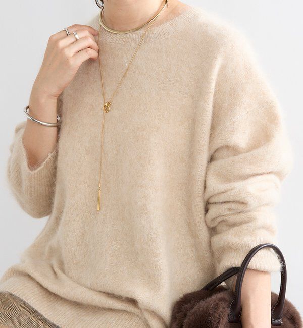  「【R.good（アールドットグッド）】ノットポイントラリエット」|リング|