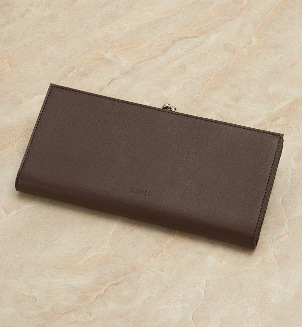  「がま口長財布」|財布|ダークブラウン