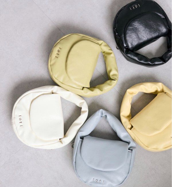  「【5色展開】loti サークルフラップショルダー」|トートバッグ|