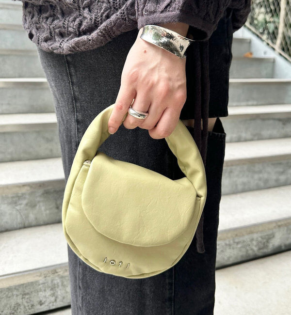  「【5色展開】loti サークルフラップショルダー」|トートバッグ|