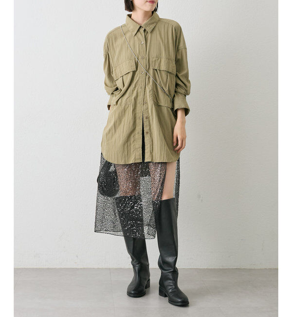  「スリットロングブーツ」|ロングブーツ|