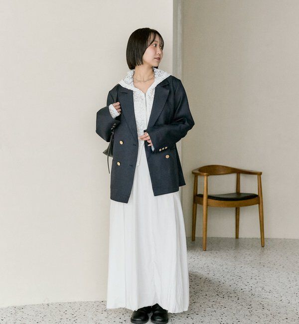  「金ボタンテーラードジャケット」|テーラードジャケット|