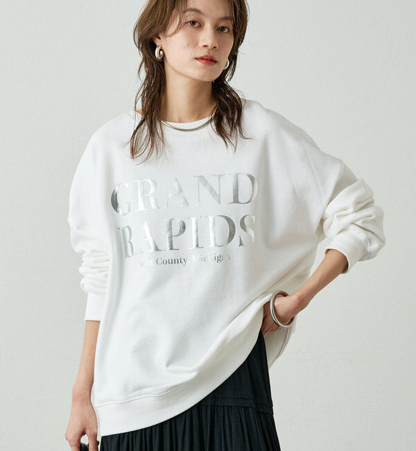  「2WAYロゴスウェット」|Tシャツ・カットソー|