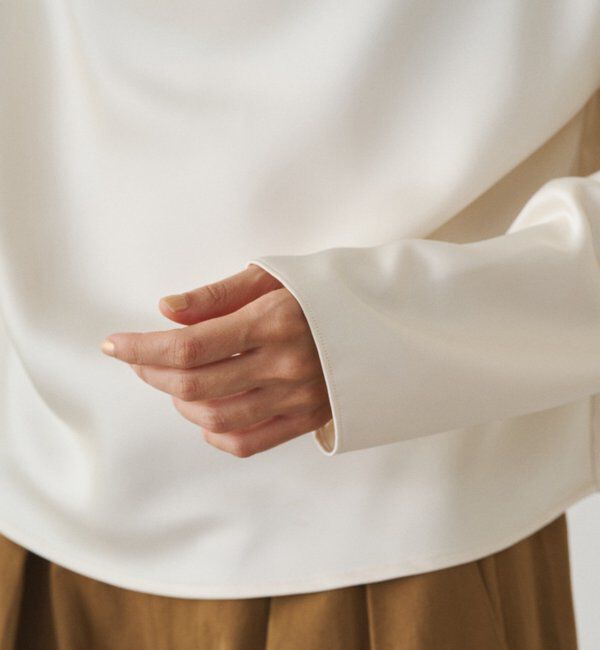  「ドレープブラウス」|シャツ・ブラウス|