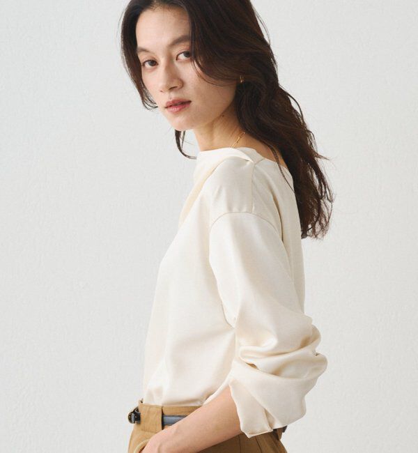  「ドレープブラウス」|シャツ・ブラウス|