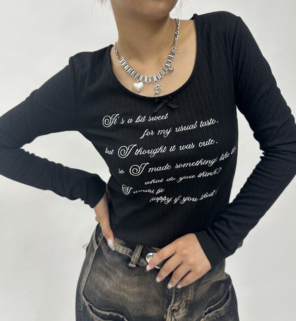  「Sロゴモチーフ&times;ハートネックレス」|ネックレス|