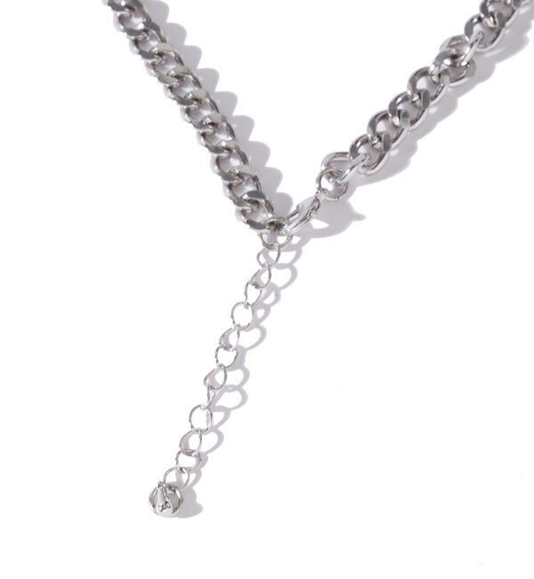  「Sロゴモチーフ&times;ハートネックレス」|ネックレス|