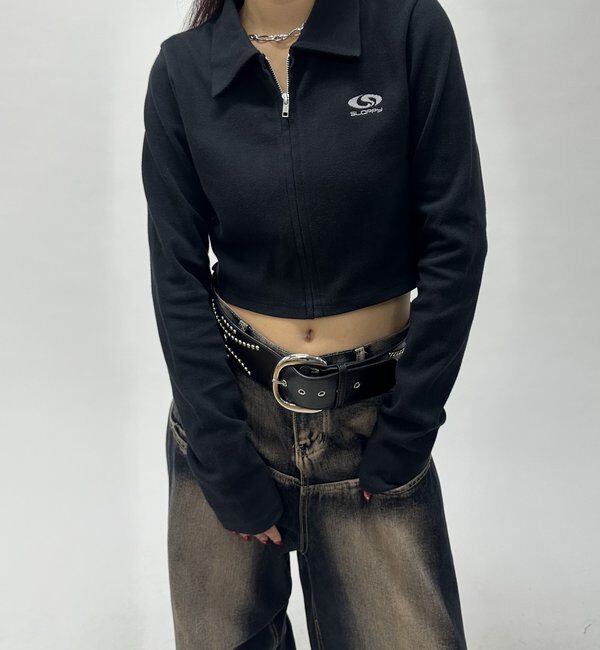  「【SLOPPY/スロッピー】フューチャーロゴジップL/S」|Tシャツ・カットソー|