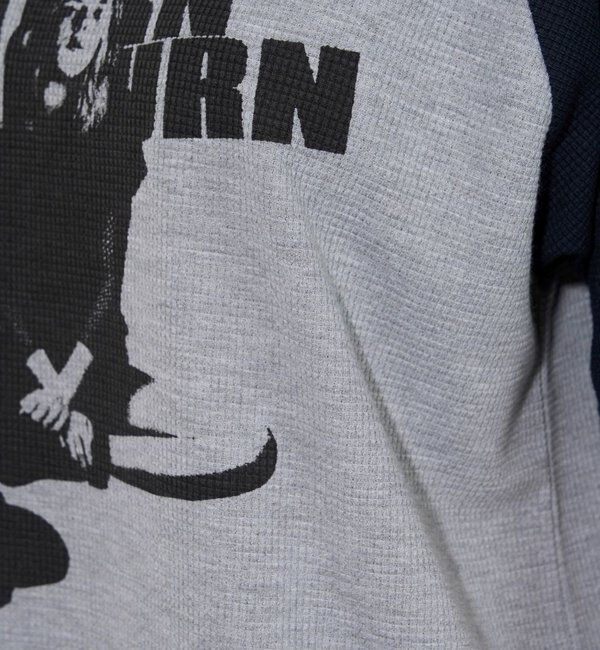  「シャーロットワッフルラグラン半袖 TEE」|Tシャツ・カットソー|