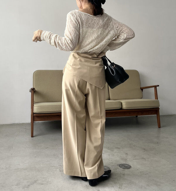  「レースリバロンT」|Tシャツ・カットソー|