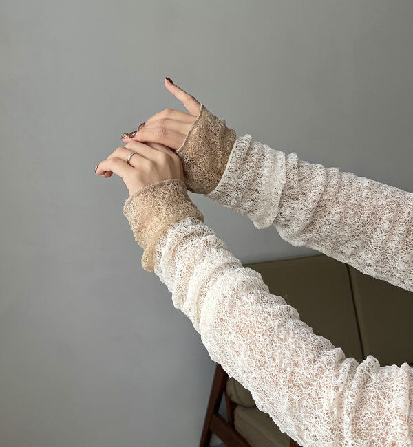  「レースリバロンT」|Tシャツ・カットソー|