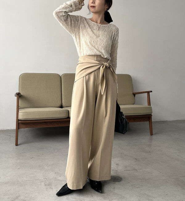  「レースリバロンT」|Tシャツ・カットソー|