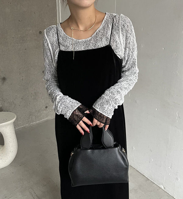  「レースリバロンT」|Tシャツ・カットソー|