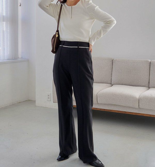  「ホックヘンリーパフニット」|ニット・セーター|