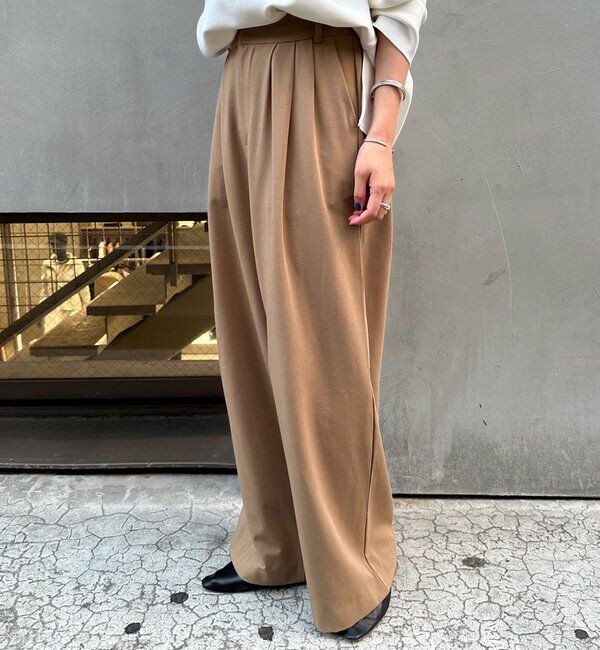  「【新色登場】【インフルエンサー＠tsuru00コラボ】3タックスラックスパンツ」|チノ|