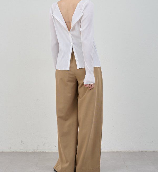  「【新色登場】【インフルエンサー＠tsuru00コラボ】3タックスラックスパンツ」|チノ|