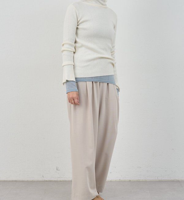  「【新色登場】【インフルエンサー＠tsuru00コラボ】3タックスラックスパンツ」|チノ|