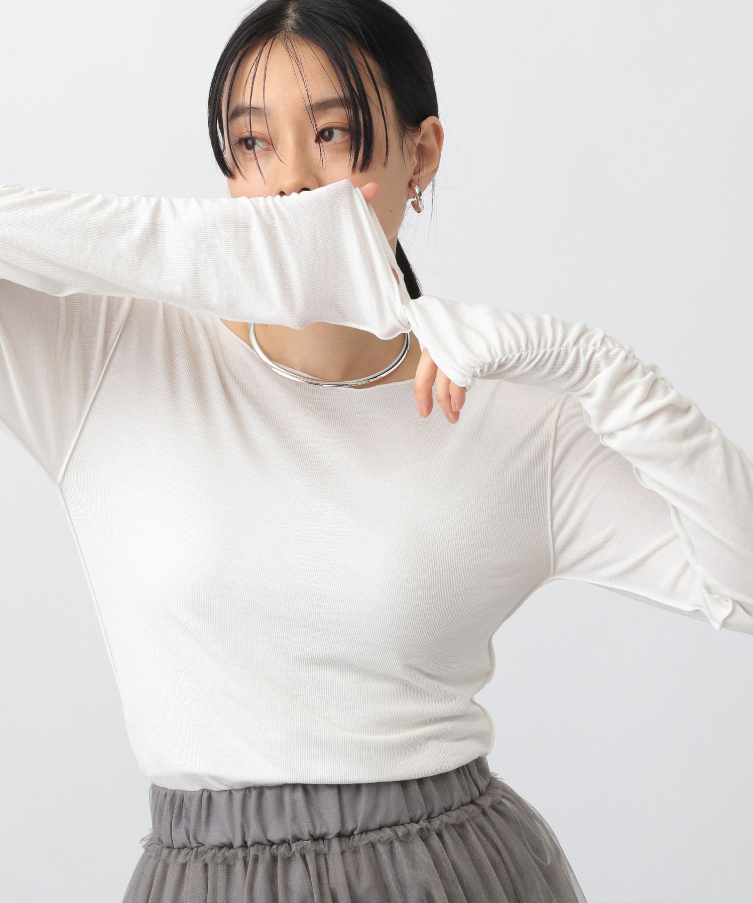 A part by 「【前後2WAY】メローボート_長袖」|Tシャツ・カットソー|