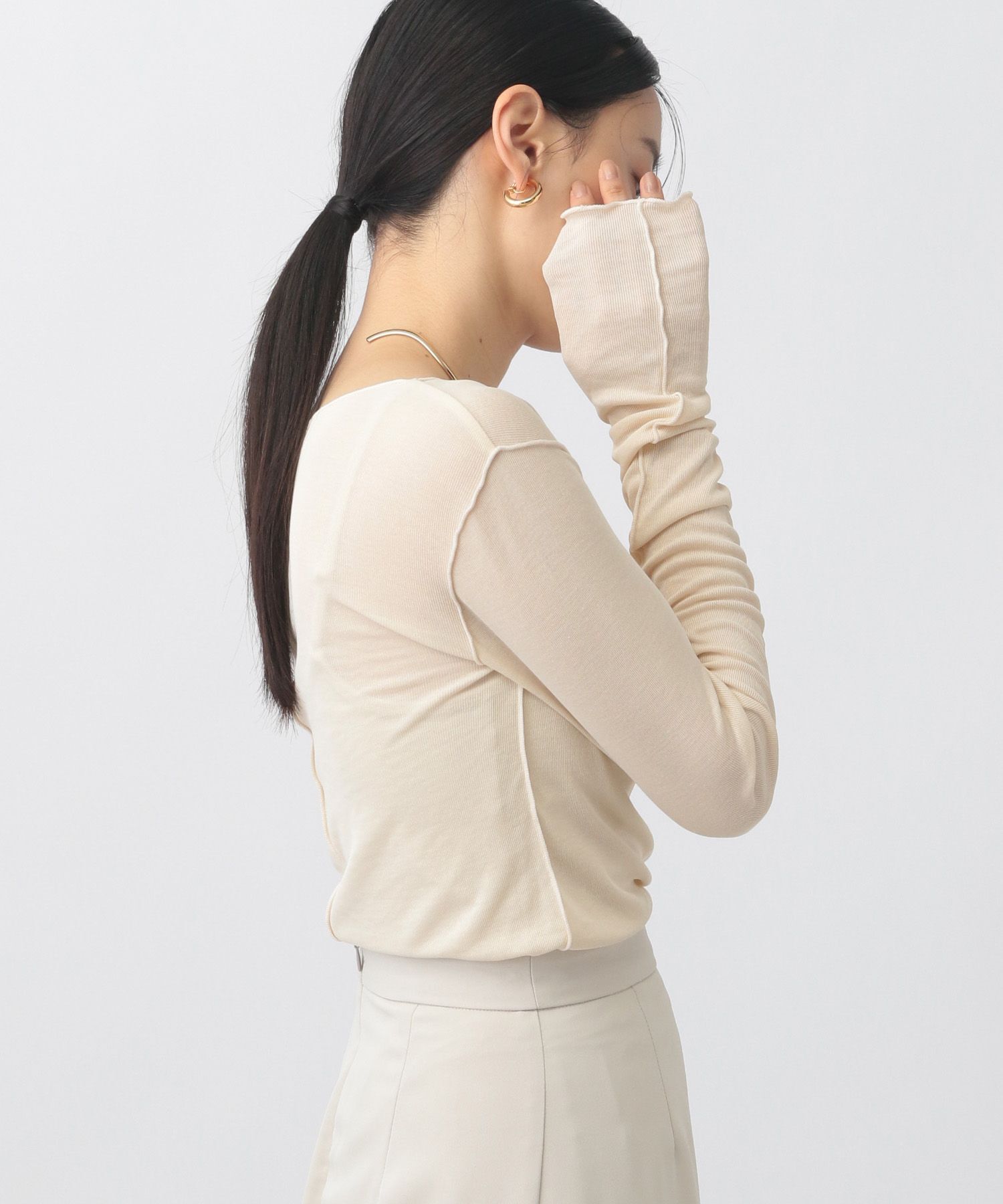 A part by 「【前後2WAY】メローボート_長袖」|Tシャツ・カットソー|