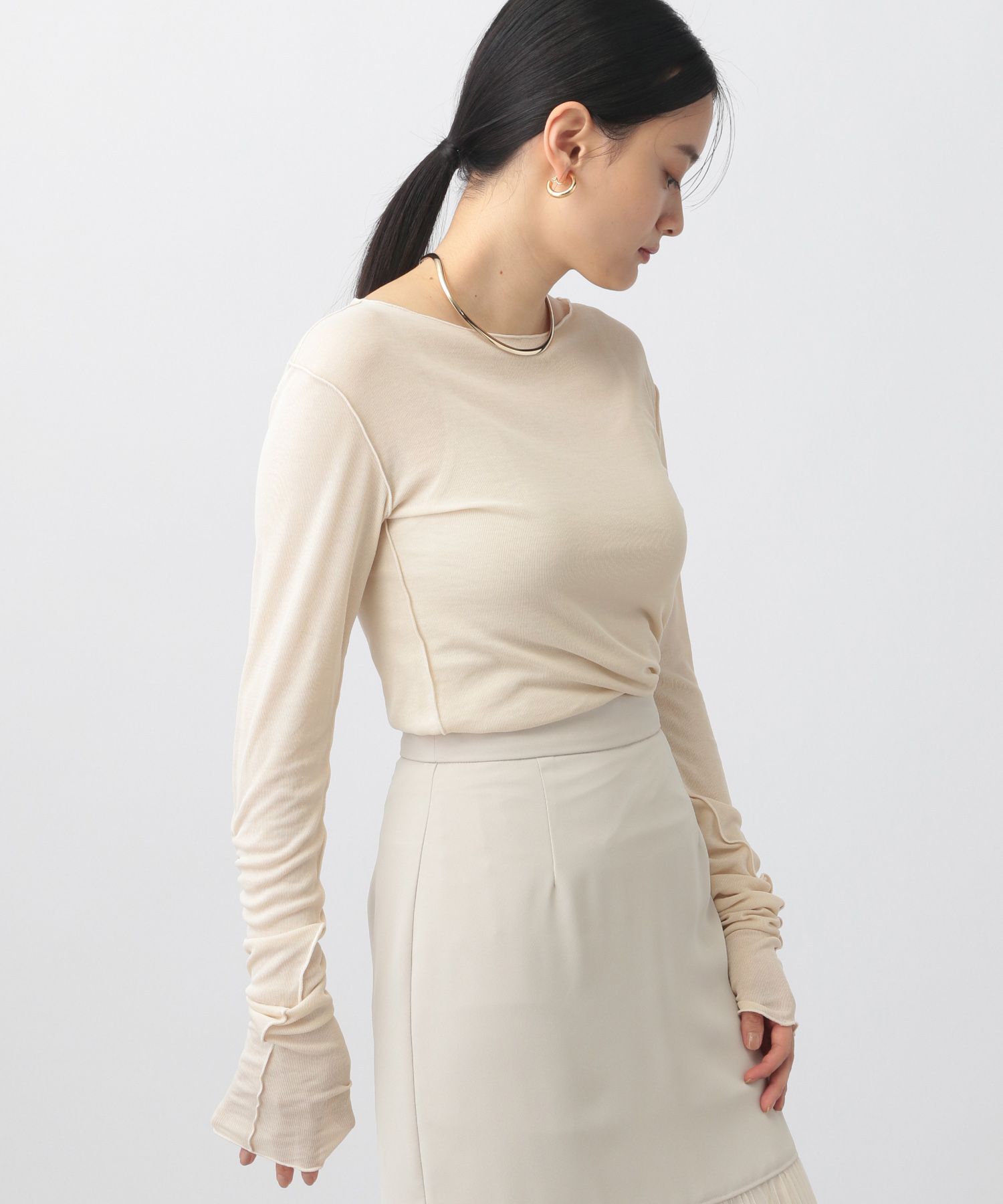 A part by 「【前後2WAY】メローボート_長袖」|Tシャツ・カットソー|