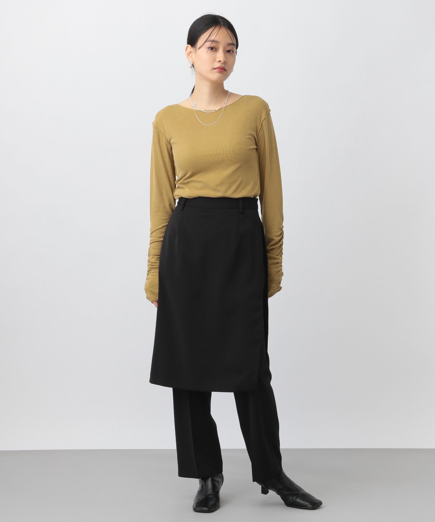 A part by 「【前後2WAY】メローボート_長袖」|Tシャツ・カットソー|