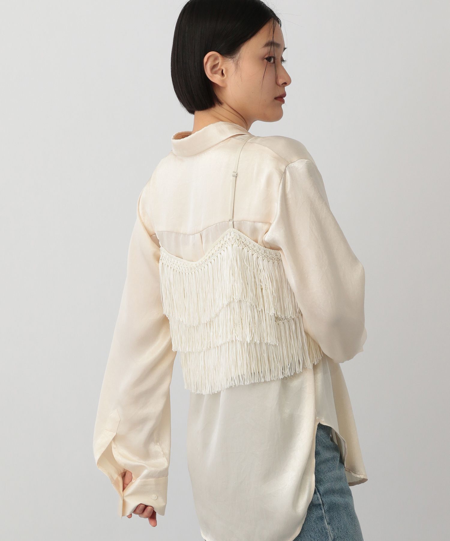 apart by lowrys「フリンジキャミソール」|キャミソール|