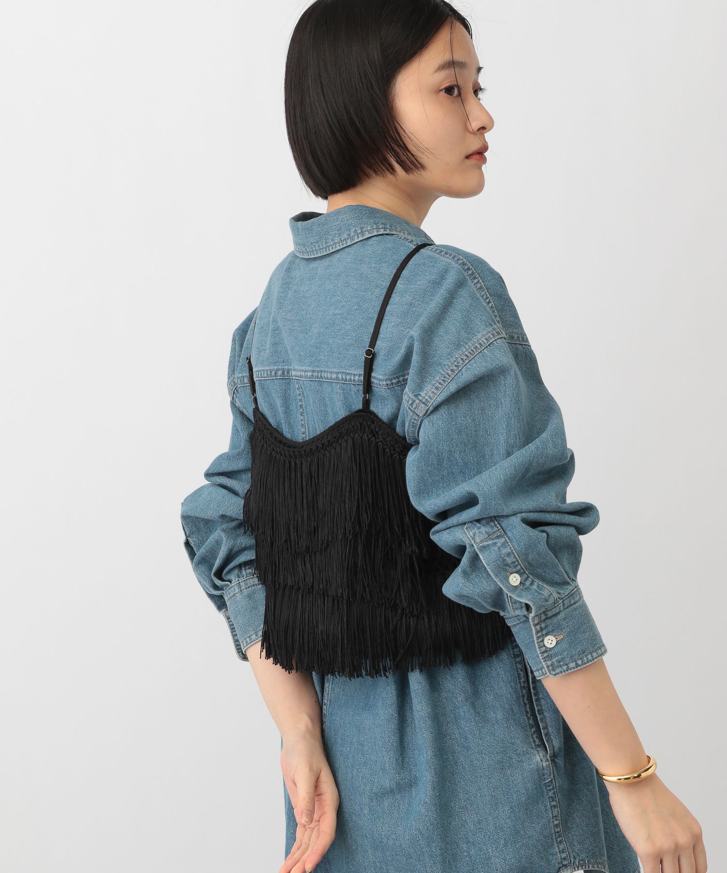 apart by lowrys「フリンジキャミソール」|キャミソール|