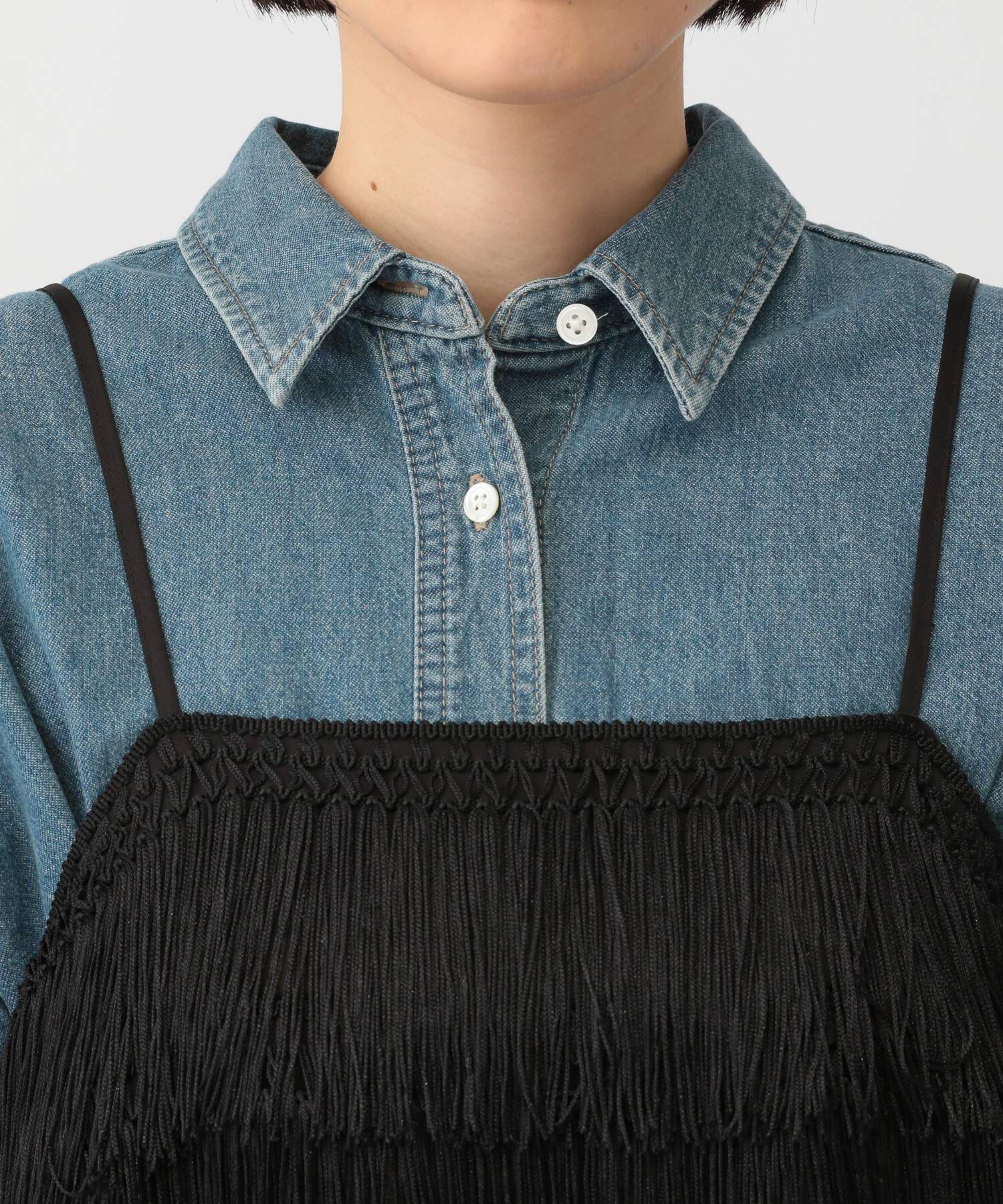 apart by lowrys「フリンジキャミソール」|キャミソール|