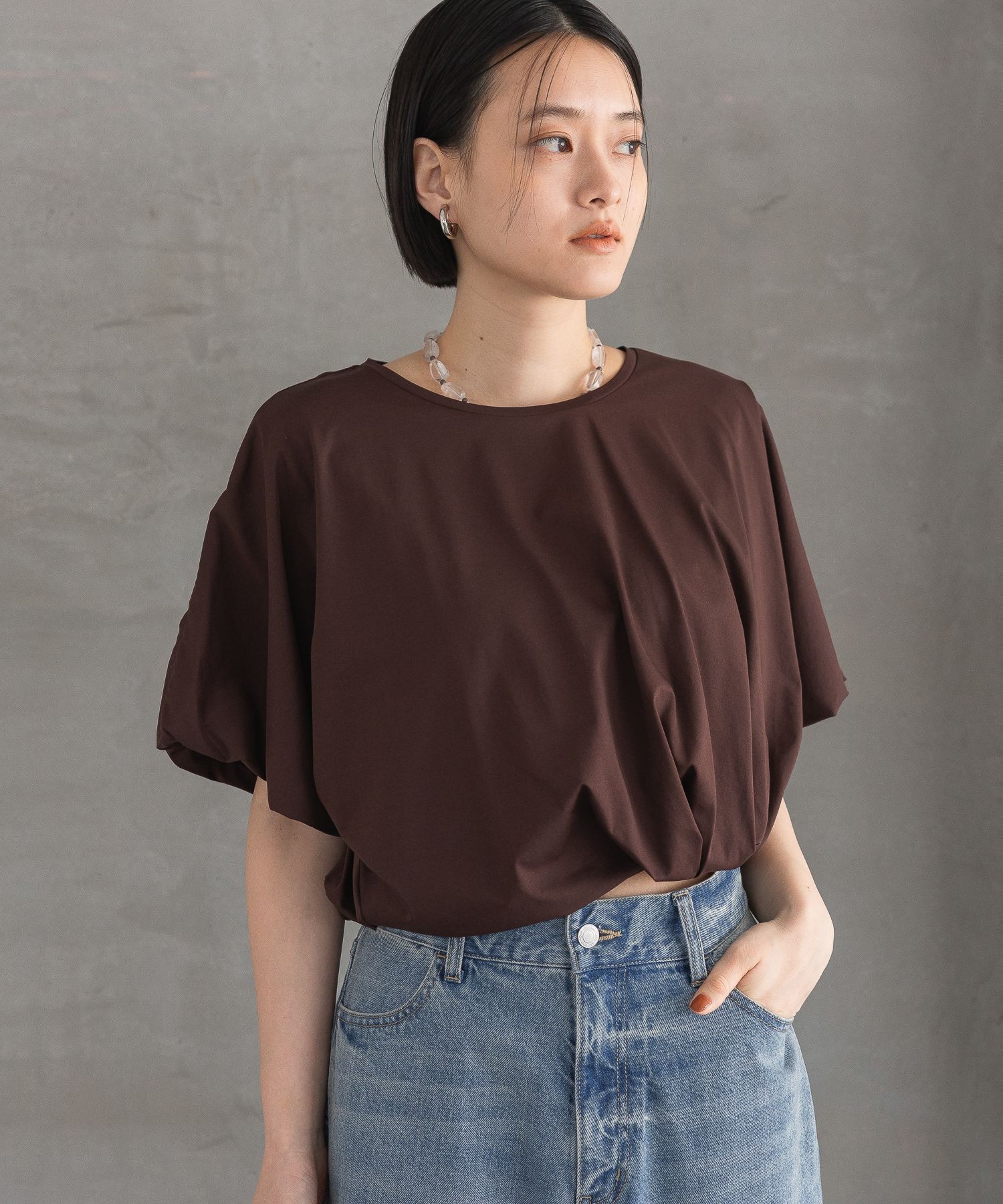 A part by 「バルーンカットＴシャツ」|Tシャツ・カットソー|