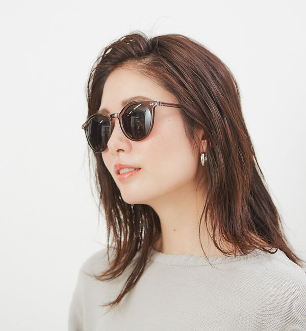 collex「ラウンドフレームサングラス」|メガネ|