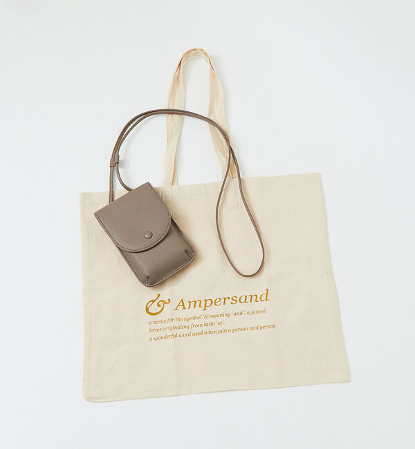 collex「【WEB限定】【Ampersand】タンニング フォンショルダーバッグ」|ショルダー・メッセンジャー|