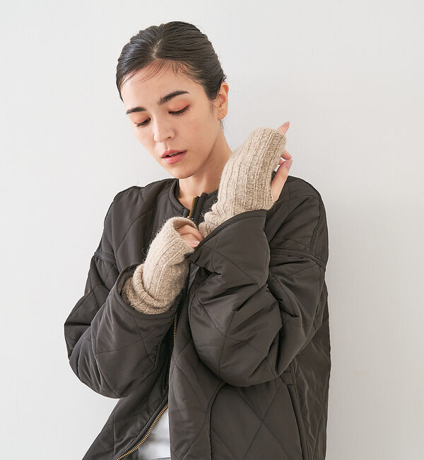 collex「メリノウール アルパカ 2WAY フィンガーレスグローブ 手袋」|手袋|