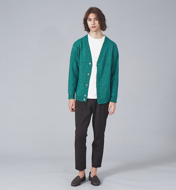 ABAHOUSE「PINORI カラー ミックス カーディガン」|カーディガン|