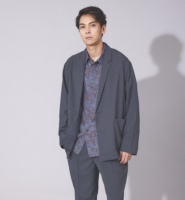 ABAHOUSE「【セットアップ対応】ライトウェイト ダブルジャケット」|その他|インディゴ