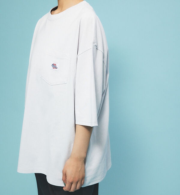 ABAHOUSE「【JEMORGAN /ジェーイーモーガン】ヘビーウエイトポケットワッペン付きドロ」|Tシャツ・カットソー|