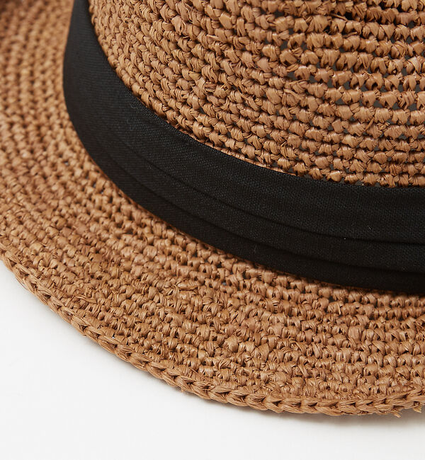 ABAHOUSE「【RUBEN/ルーベン】RAFFIA HAT/中折れラフィアハット」|その他|