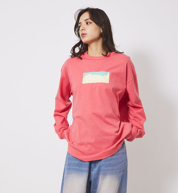 ABAHOUSE「【NANGA/ナンガ】ECO HYBRID BOX LOGO LS/ボックスロゴ」|Tシャツ・カットソー|