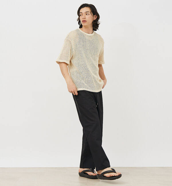 ABAHOUSE「【Revo.レボ】コットンメッシュTシャツ/レイヤードTee/ユニセックス」|Tシャツ・カットソー|