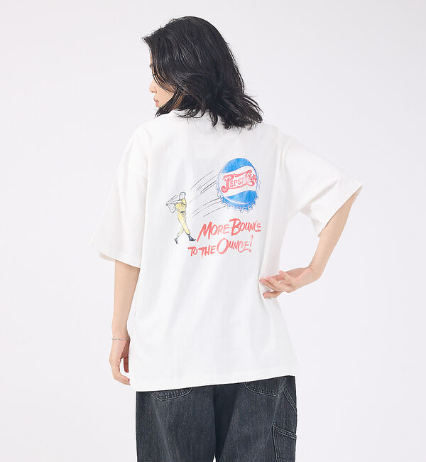 ABAHOUSE「【DISCUS ATHLETIC / ディスカス アスレチック】PEPSI コラ」|Tシャツ・カットソー|