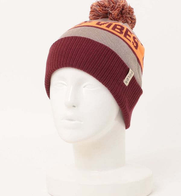 ABAHOUSE「【POLER / ポーラー】 GAS STATION BEANIE / ガスステ」|その他|エンジ