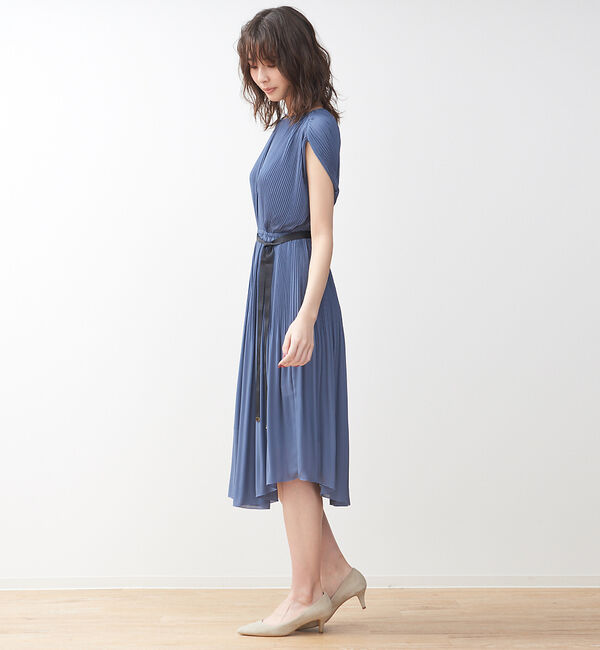 Rouge vif「プリーツフレアワンピース」|ワンピース|