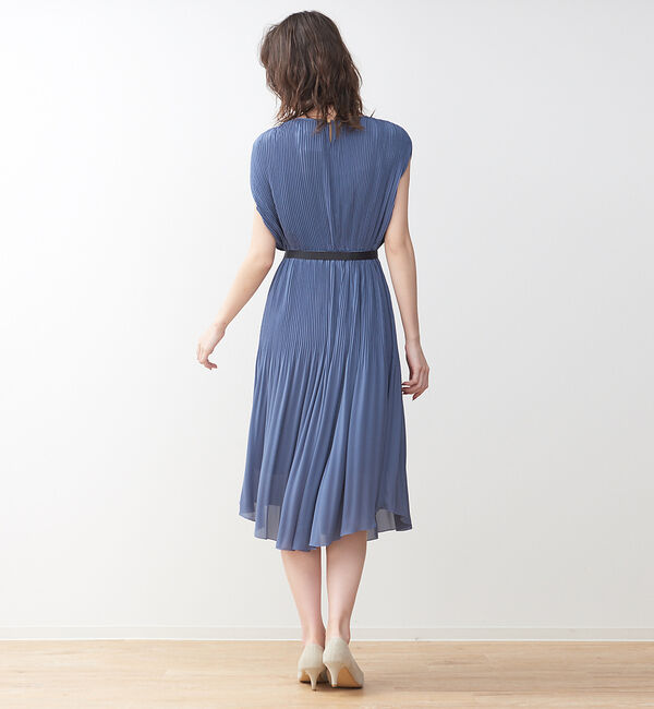 Rouge vif「プリーツフレアワンピース」|ワンピース|