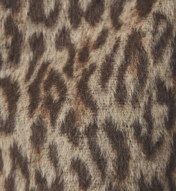 Rouge vif「【MICA＆DEAL（マイカ＆ディール）】レオパードタイトスカート」|スカート|