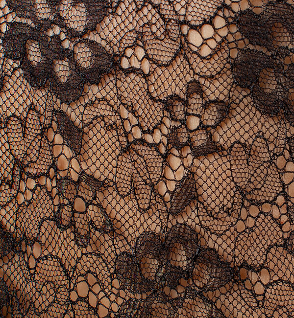 Rouge vif「【FLICKA】レースコンビフレンチスリーブワンピース」|ワンピース|