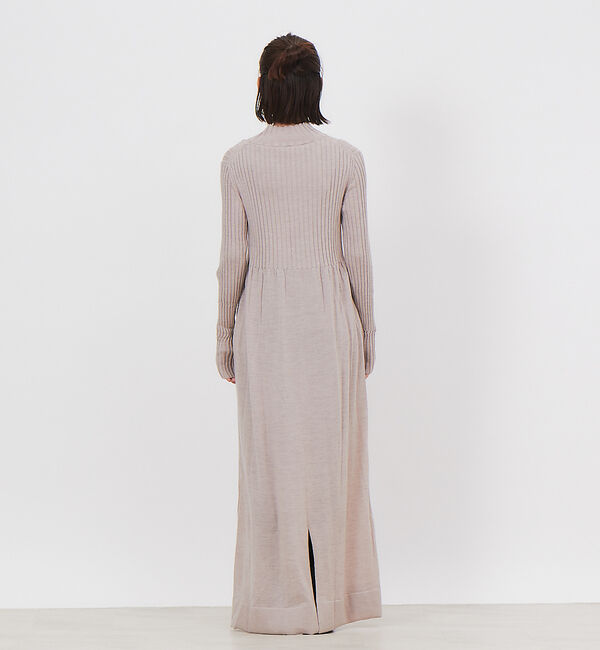 Rouge vif「【CURRENTAGE】ストール付ニットドレス」|ワンピース|